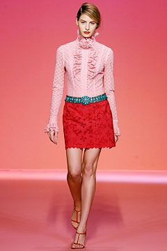Andrew Gn fashion show for Spring/Summer 2004