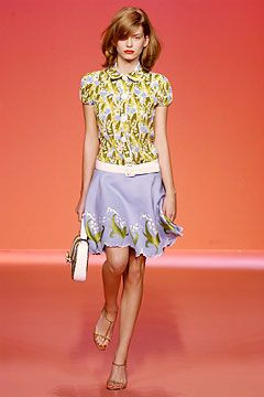 Andrew Gn fashion show for Spring/Summer 2004