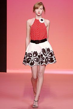 Andrew Gn fashion show for Spring/Summer 2004