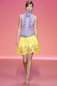 Andrew Gn fashion show for Spring/Summer 2004