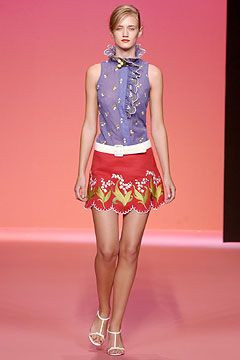 Andrew Gn fashion show for Spring/Summer 2004