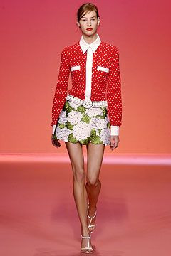 Andrew Gn fashion show for Spring/Summer 2004