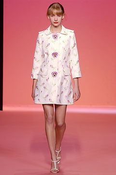 Andrew Gn fashion show for Spring/Summer 2004
