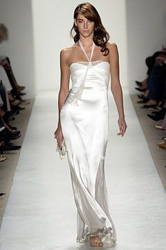 Badgley Mischka fashion show for Spring/Summer 2004