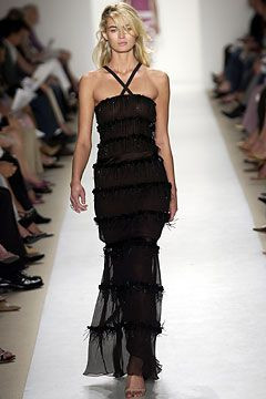 Badgley Mischka fashion show for Spring/Summer 2004