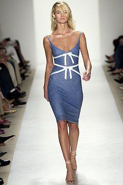 Badgley Mischka fashion show for Spring/Summer 2004