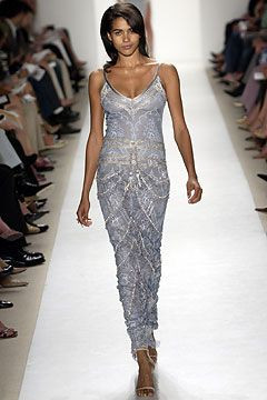 Badgley Mischka fashion show for Spring/Summer 2004