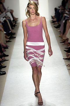 Badgley Mischka fashion show for Spring/Summer 2004