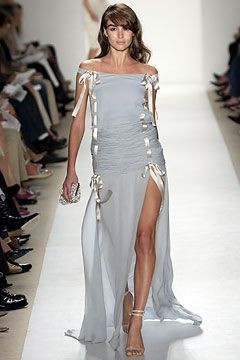 Badgley Mischka fashion show for Spring/Summer 2004