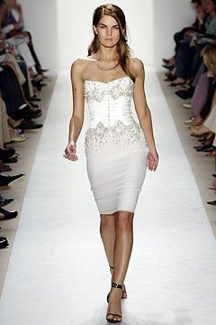 Badgley Mischka fashion show for Spring/Summer 2004