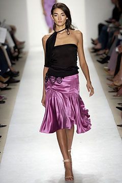Badgley Mischka fashion show for Spring/Summer 2004