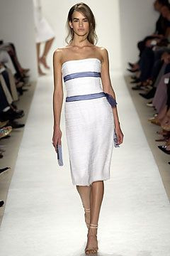 Badgley Mischka fashion show for Spring/Summer 2004