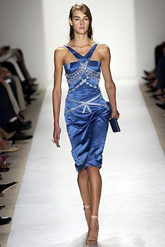 Badgley Mischka fashion show for Spring/Summer 2004