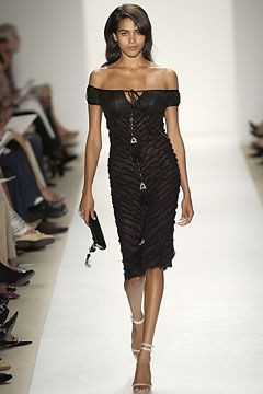 Badgley Mischka fashion show for Spring/Summer 2004