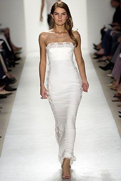 Badgley Mischka fashion show for Spring/Summer 2004