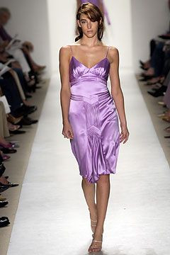 Badgley Mischka fashion show for Spring/Summer 2004