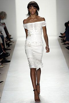 Badgley Mischka fashion show for Spring/Summer 2004