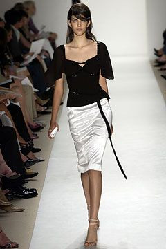 Badgley Mischka fashion show for Spring/Summer 2004