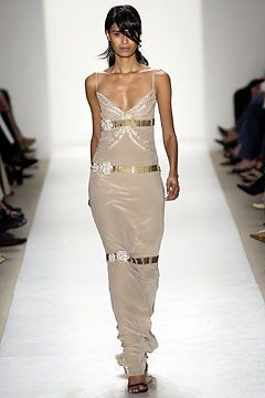 Badgley Mischka fashion show for Spring/Summer 2004