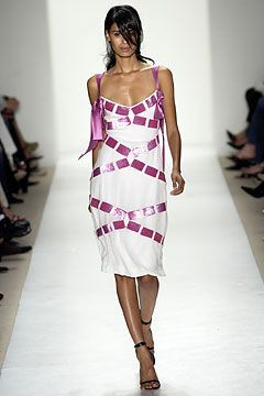 Badgley Mischka fashion show for Spring/Summer 2004