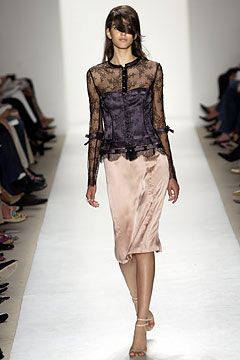 Badgley Mischka fashion show for Spring/Summer 2004