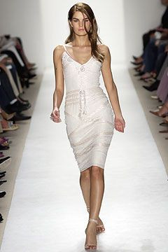 Badgley Mischka fashion show for Spring/Summer 2004