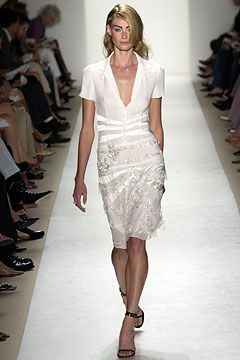 Badgley Mischka fashion show for Spring/Summer 2004