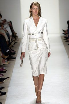 Badgley Mischka fashion show for Spring/Summer 2004