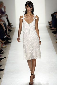 Badgley Mischka fashion show for Spring/Summer 2004