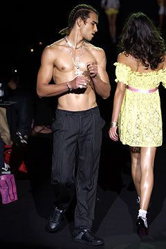 Betsey Johnson fashion show for Spring/Summer 2004