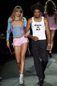 Betsey Johnson fashion show for Spring/Summer 2004