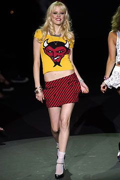Betsey Johnson fashion show for Spring/Summer 2004
