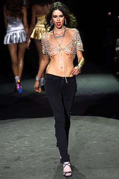 Betsey Johnson fashion show for Spring/Summer 2004