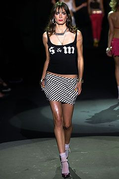 Betsey Johnson fashion show for Spring/Summer 2004