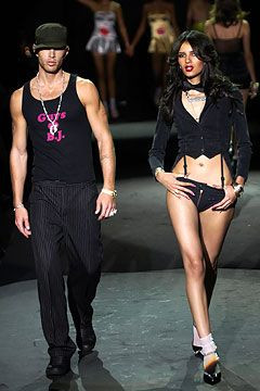 Betsey Johnson fashion show for Spring/Summer 2004