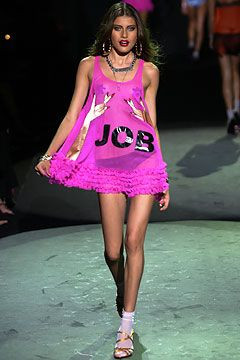 Betsey Johnson fashion show for Spring/Summer 2004