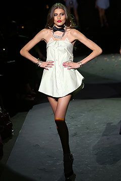 Betsey Johnson fashion show for Spring/Summer 2004