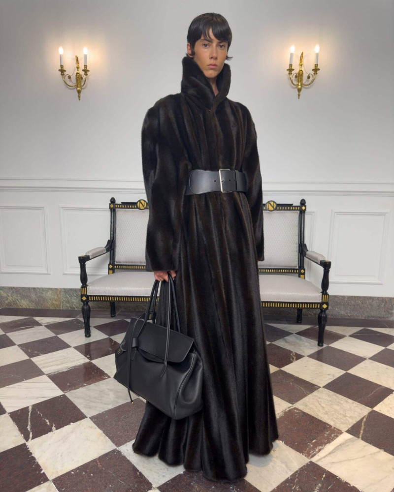 Claudia Schiffer featured in  the Balenciaga advertisement for Winter 2025