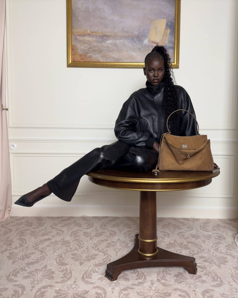 Claudia Schiffer featured in  the Balenciaga advertisement for Winter 2025
