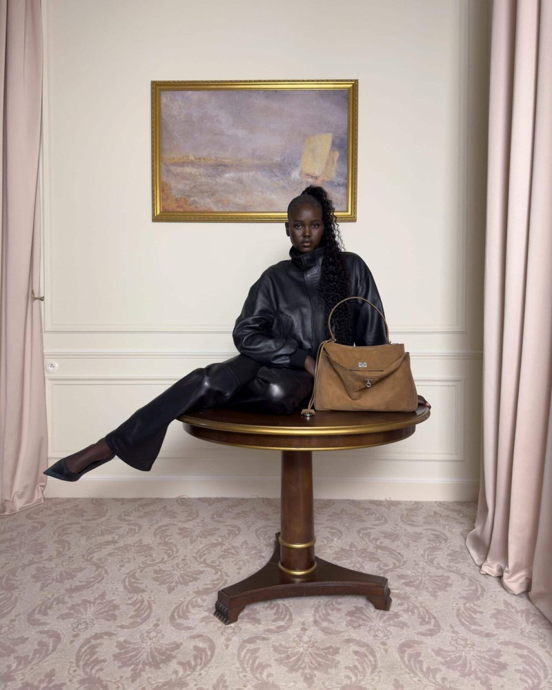 Claudia Schiffer featured in  the Balenciaga advertisement for Winter 2025