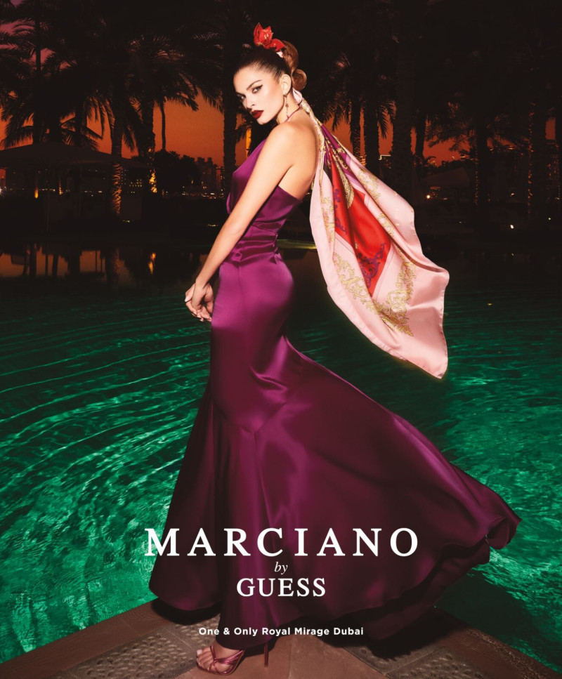 Seyla Brigitte Zanon featured in  the Guess by Marciano advertisement for Spring/Summer 2025