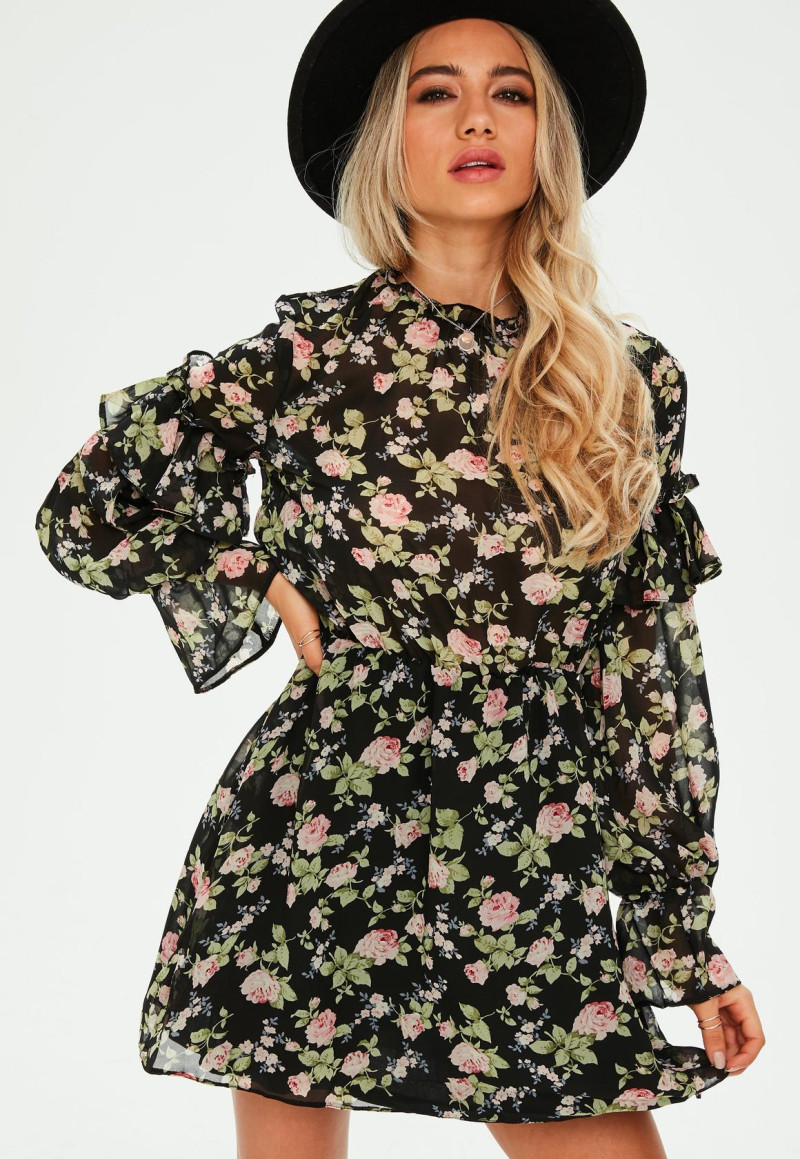 Ella Ayalon featured in  the Missguided catalogue for Spring/Summer 2018