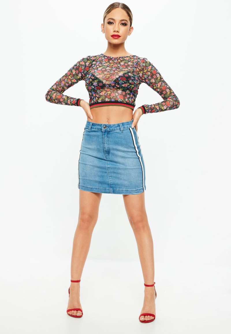 Ella Ayalon featured in  the Missguided catalogue for Spring/Summer 2018