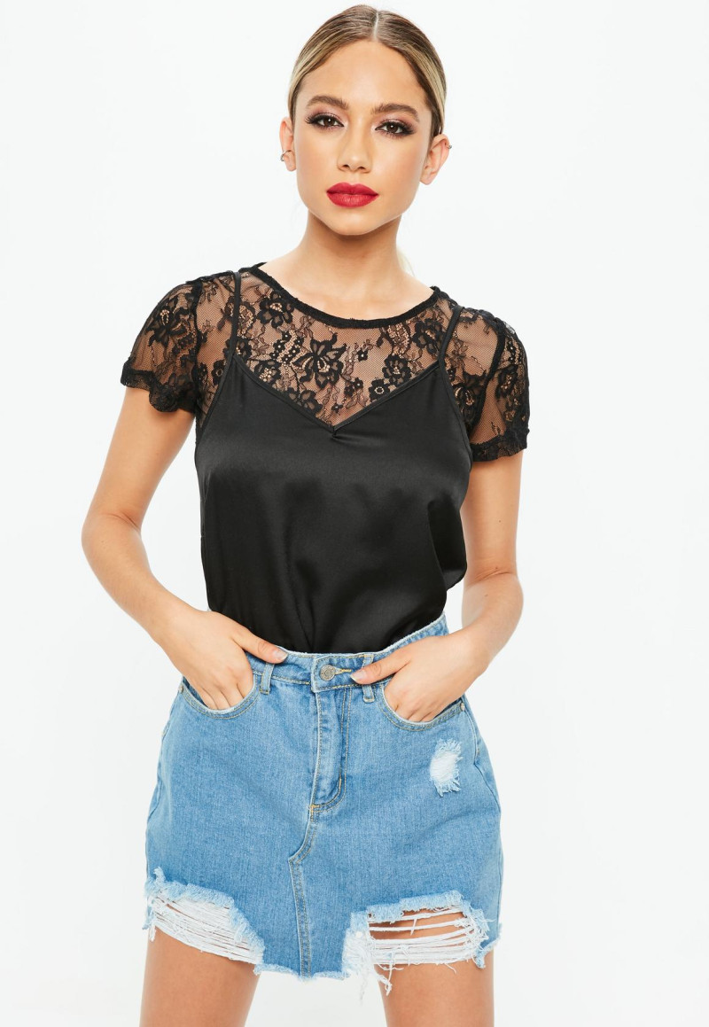 Ella Ayalon featured in  the Missguided catalogue for Spring/Summer 2018