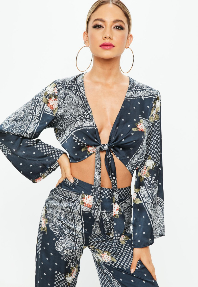 Ella Ayalon featured in  the Missguided catalogue for Spring/Summer 2018