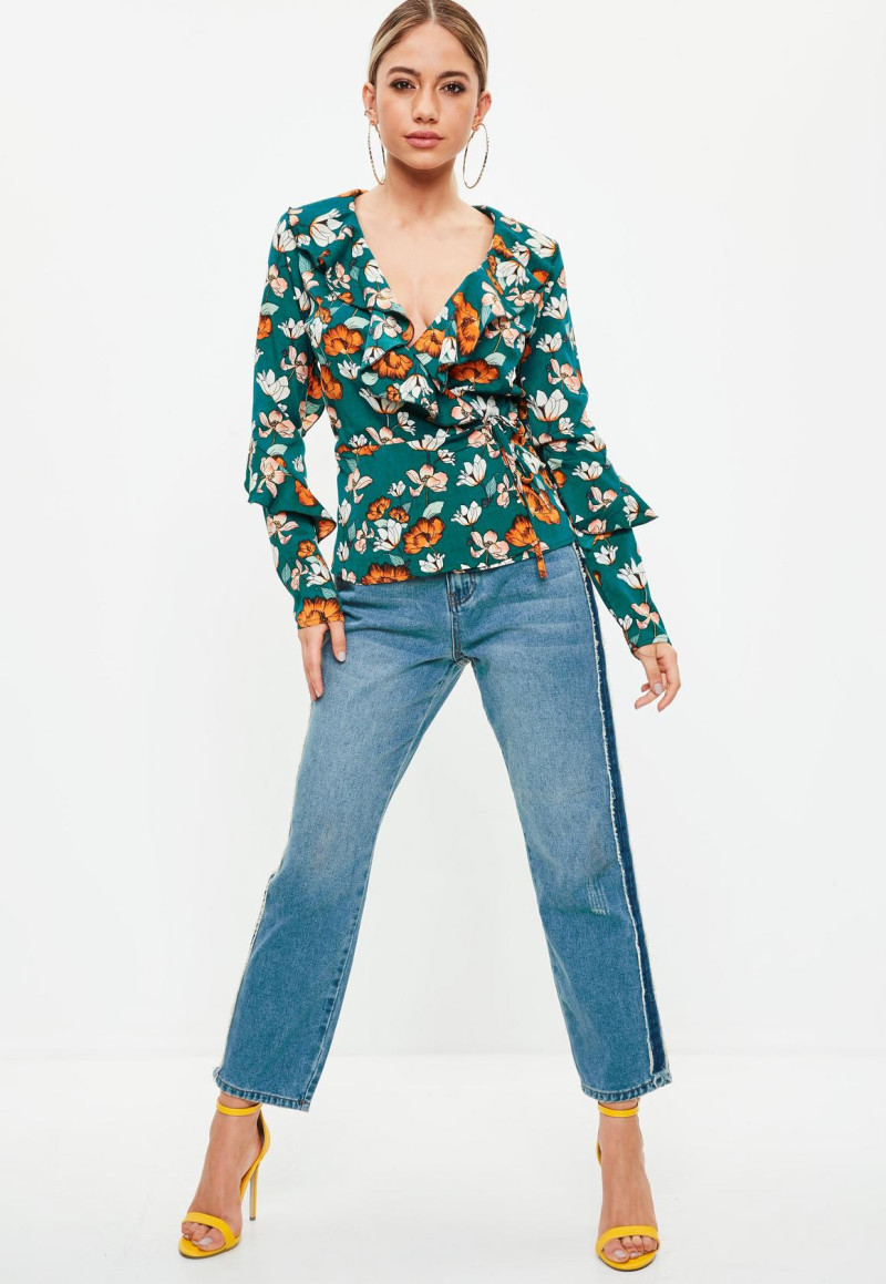 Ella Ayalon featured in  the Missguided catalogue for Spring/Summer 2018
