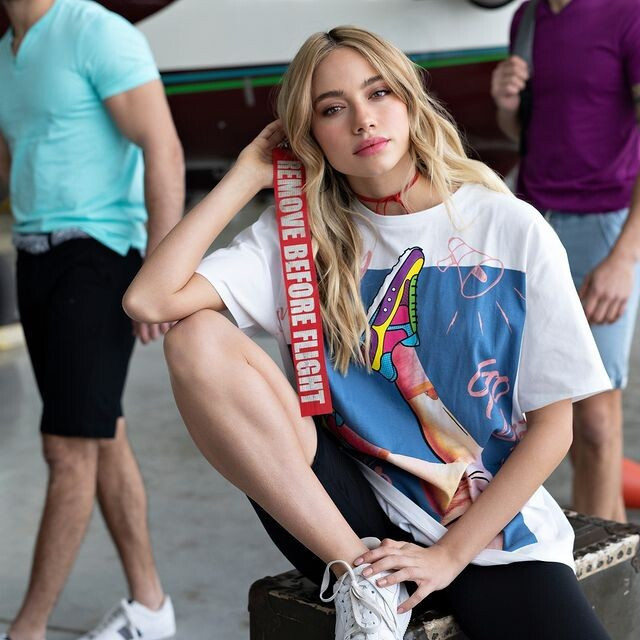 Ella Ayalon featured in  the Tamnoon advertisement for Spring/Summer 2021