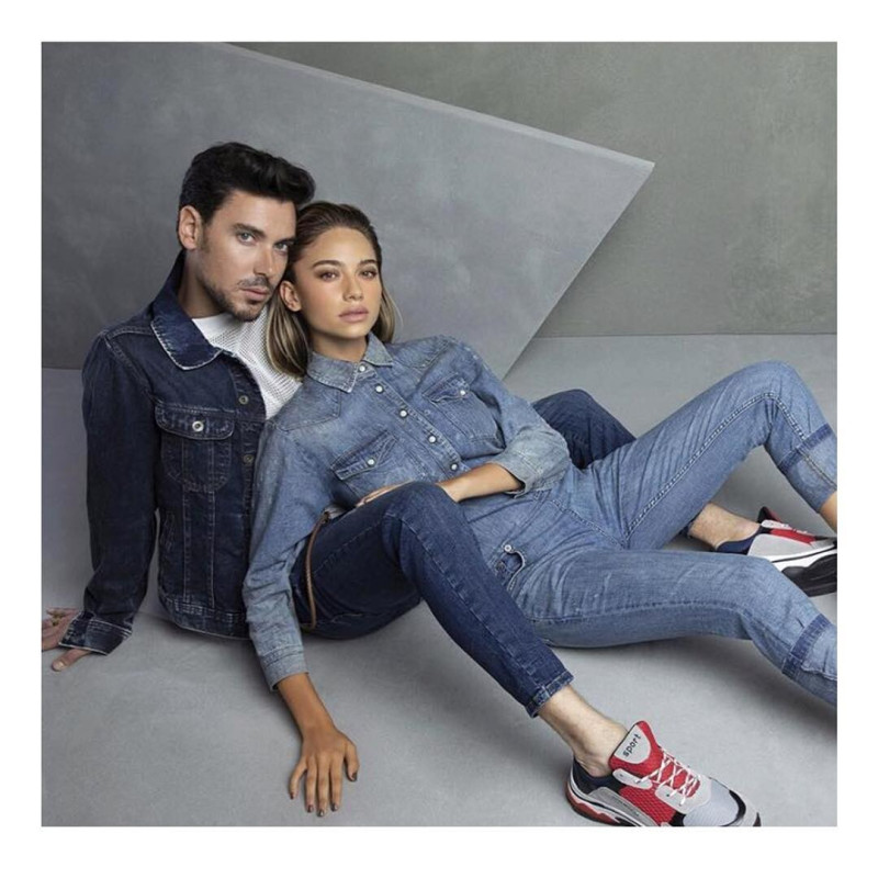 Ella Ayalon featured in  the Scoop Shoes advertisement for Autumn/Winter 2020