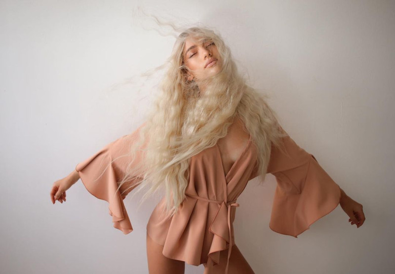 Ella Ayalon featured in  the Remington advertisement for Spring/Summer 2021
