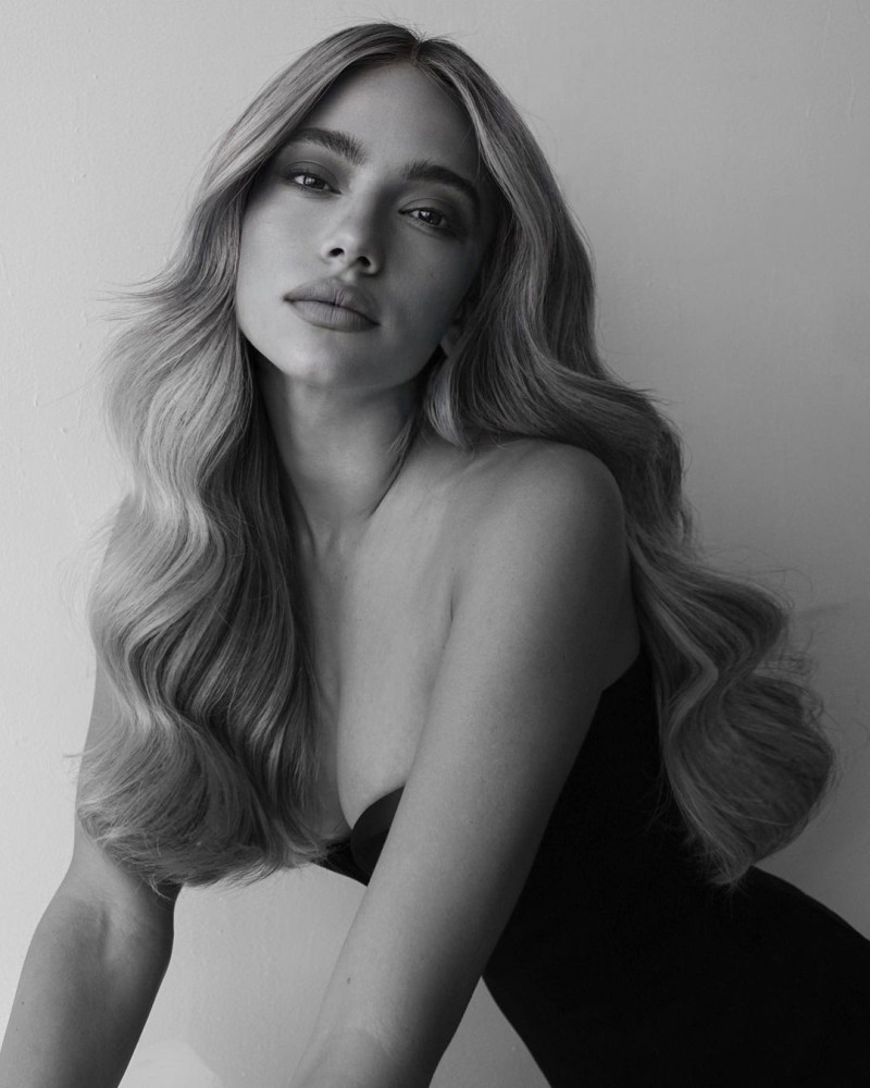 Ella Ayalon featured in  the Remington advertisement for Spring/Summer 2021